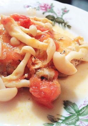 ヘルシー ‘‘豚肉のトマト煮’’-レシピのメイン写真