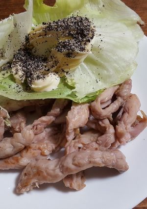 鶏せせり肉の塩コショウ焼き-レシピのメイン写真