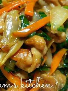 冷蔵庫の残り物で☆簡単中華 野菜炒め-レシピのメイン写真