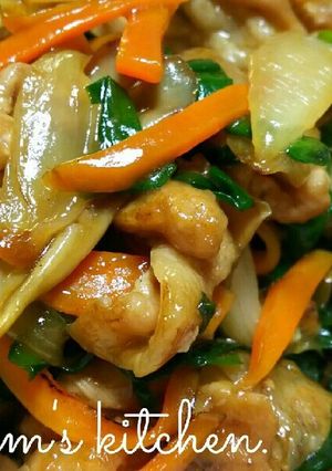 冷蔵庫の残り物で☆簡単中華 野菜炒め-レシピのメイン写真