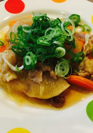 豚肉と大根の照り煮-レシピのメイン写真