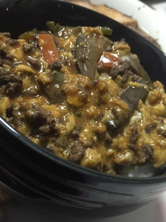 残り物調理!麻婆茄子丼-レシピのメイン写真