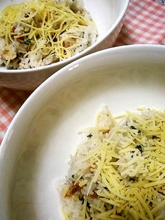 酢飯de梅干しの変わり混ぜご飯♪-レシピのメイン写真