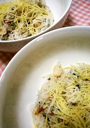 酢飯de梅干しの変わり混ぜご飯♪-レシピのメイン写真
