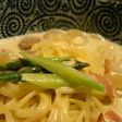 手抜きクリームスープスパ