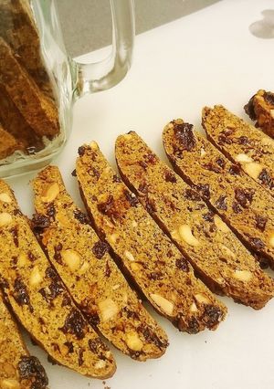 全粒粉で！紅茶香るビスコッティ♪-レシピのメイン写真