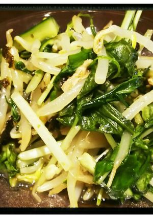 もやしと野菜の青じそ柚子胡椒和え-レシピのメイン写真