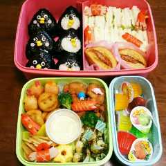 2016遠足お弁当 水族館 行楽弁当に-レシピのメイン写真