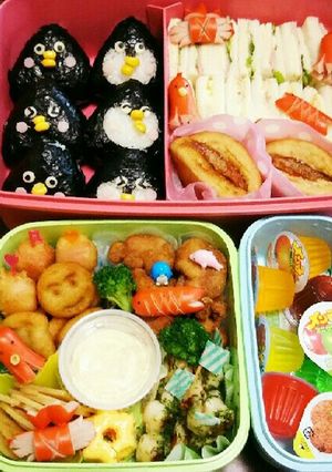 2016遠足お弁当 水族館 行楽弁当に-レシピのメイン写真