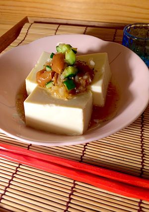 南高梅ソースの冷奴-レシピのメイン写真