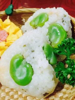 そらまめと塩昆布の炊き込みごはん-レシピのメイン写真