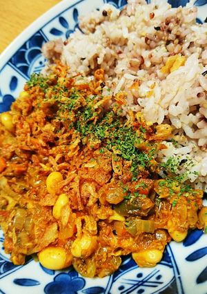 初めてのさば缶でドライカレーだす-レシピのメイン写真