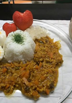 栄養士学生のドライカレー-レシピのメイン写真