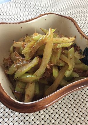 ⭐️セロリのおかか炒め-レシピのメイン写真