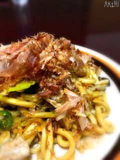 簡単☆醤油ベースの焼うどん☆初心者-レシピのメイン写真