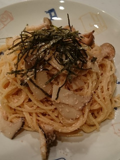 キノコたっぷりの和風たらこスパ!-レシピのメイン写真