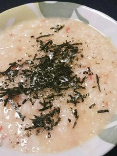卵と鮭フレークのお粥-レシピのメイン写真