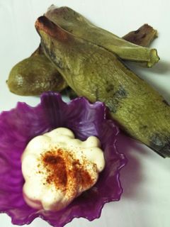 魚焼きグリルで♪皮ごと空豆素焼き-レシピのメイン写真