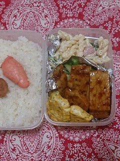 男子高校生お弁当5月17日-レシピのメイン写真