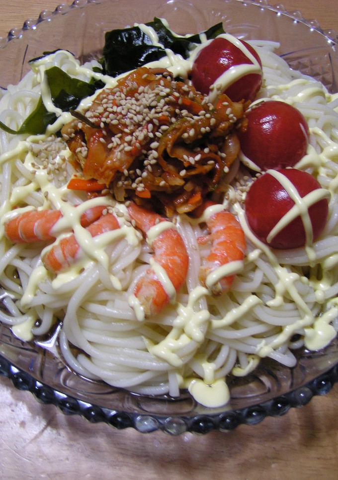 ☆*ﾟ ゜キムマヨ・うどん゜ﾟ*☆-レシピのメイン写真