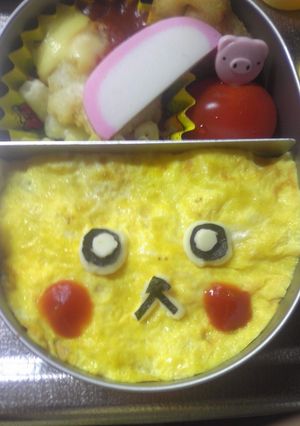 年少◆お弁当(ピカチュウ)-レシピのメイン写真