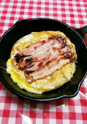 スキレットで簡単オムレツ！-レシピのメイン写真