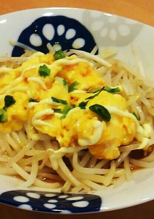 激安！節約！もやし卵の甘酢あんかけ-レシピのメイン写真
