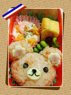 キャラ弁♡くまちゃん♡-レシピのメイン写真