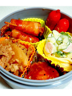 簡単!お弁当に!ベーコンえのき巻き★-レシピのメイン写真