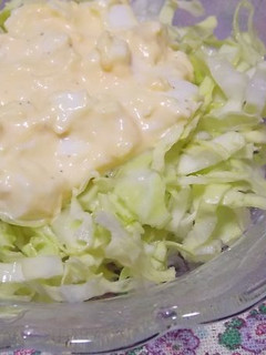 タルタルソースのせ千切りキャベツ-レシピのメイン写真