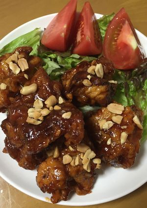 キムチの素でヤンニョムチキン-レシピのメイン写真