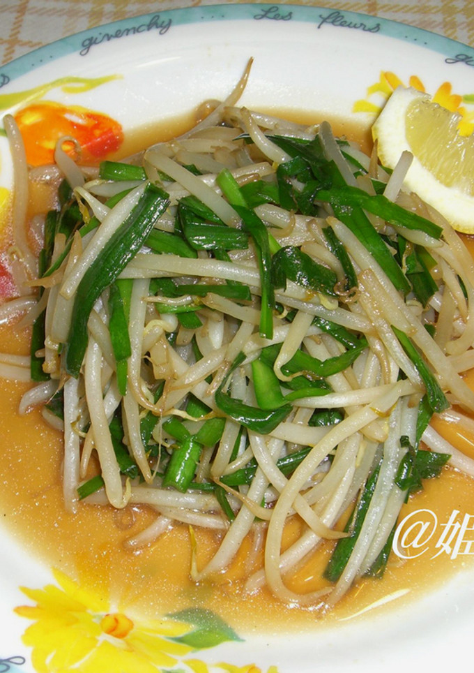 「給料日前の」もやしとにらだけ♪-レシピのメイン写真