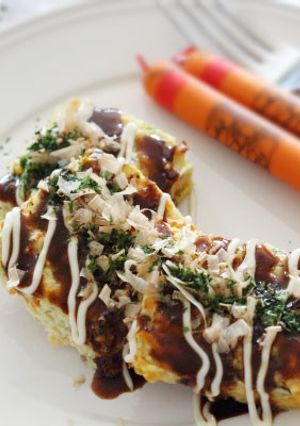 ベジローストを使ったお好み焼風-レシピのメイン写真