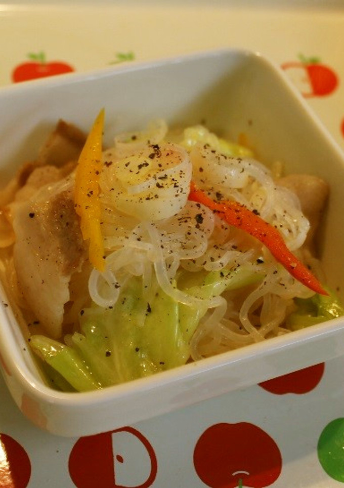 しらたきの塩焼きそば風-レシピのメイン写真