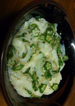 イカとオクラのネバネバ素麺-レシピのメイン写真
