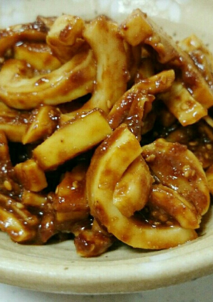 淡竹(はちく)のゴマ味噌和え-レシピのメイン写真