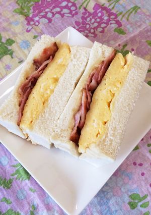 喫茶店の卵サンド-レシピのメイン写真