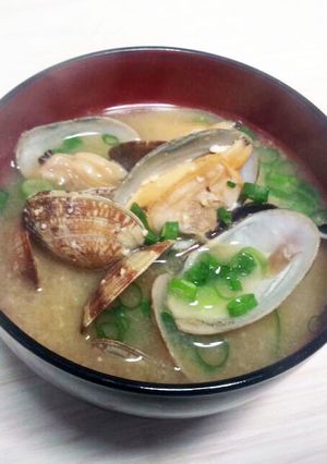 あさりがふっくら～食べるあさりのお味噌汁-レシピのメイン写真
