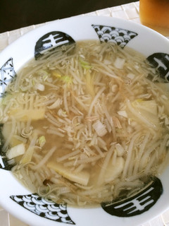 【低糖質な食事】たけのこともやしのスープ-レシピのメイン写真