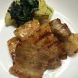 茹で豚で焼き豚風