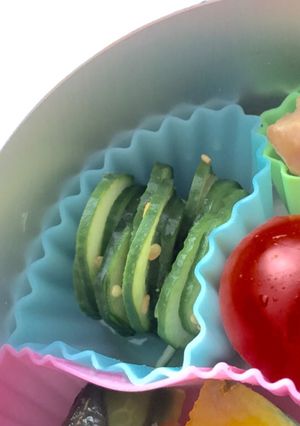 お弁当☆簡単ごま酢きゅうり-レシピのメイン写真