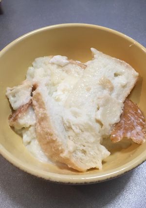 牛乳でとろとろ食パン♫-レシピのメイン写真