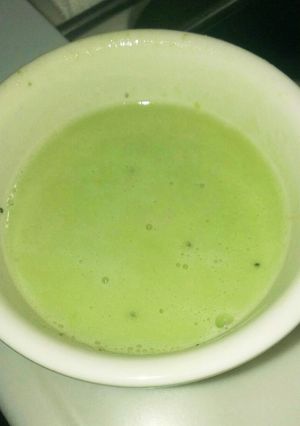 ☆枝豆とジャガイモの冷たい翡翠スープ☆-レシピのメイン写真