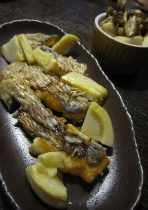 鯛の鱗パリパリ焼き♪-レシピのメイン写真