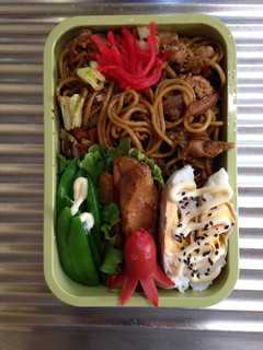 お弁当21★2016.5.16〔焼きそば-レシピのメイン写真