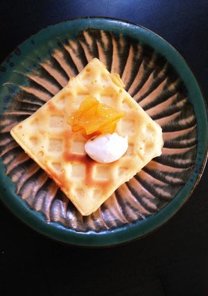 簡単ワッフル-レシピのメイン写真