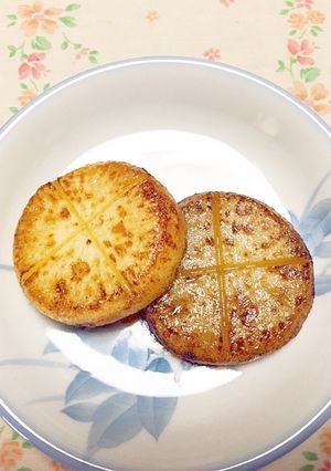 簡単な時短バター醤油焼き大根-レシピのメイン写真