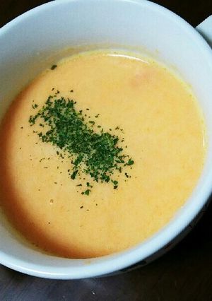 豆乳にんじんスープ-レシピのメイン写真