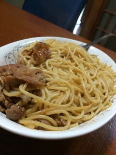 がっつり食べたい時の和風パスタ-レシピのメイン写真