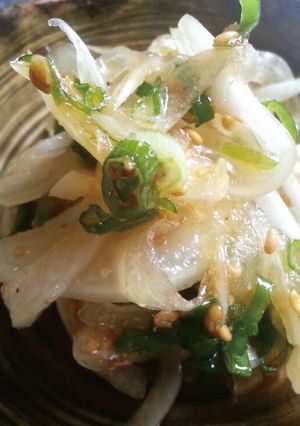 特製薬味醤油の玉ねぎサラダ-レシピのメイン写真